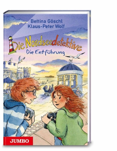 Buchcover und Innenansicht für das Buch: Die Nordseedetektive. Die Entführung