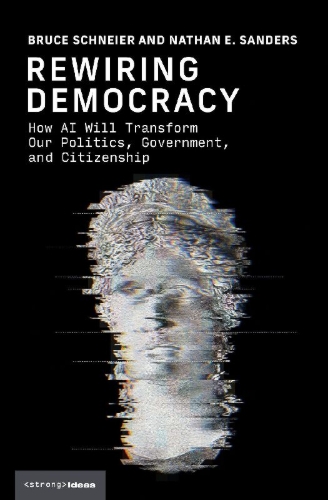 Buchcover und Innenansicht für das Buch: Rewiring Democracy