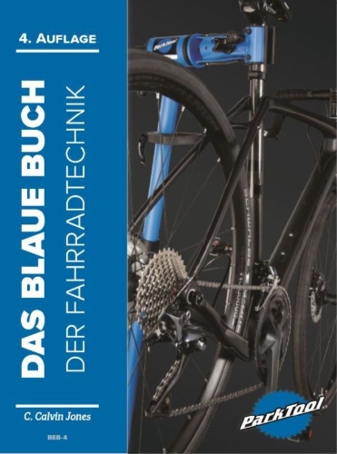 Buchcover und Innenansicht für das Buch: Das Blaue Buch der Fahrradtechnik
