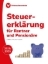 Buchcover und Innenansicht für das Buch: Steuererklärung für Rentner und Pensionäre 2025/2026