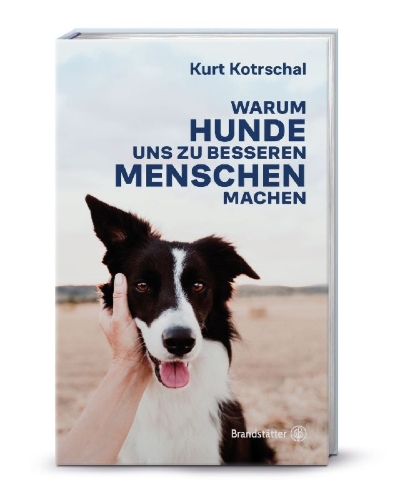 Buchcover und Innenansicht für das Buch: Warum Hunde uns zu besseren Menschen machen
