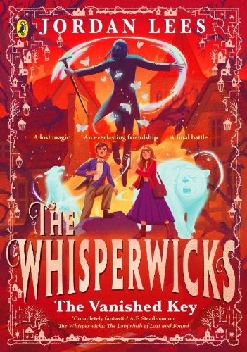 Buchcover und Innenansicht für das Buch: Whisperwicks: The Vanished Key