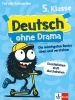 Buchcover und Innenansicht für das Buch: Deutsch ohne Drama 5. Klasse