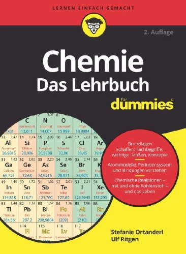 Buchcover und Innenansicht für das Buch: Chemie für Dummies. Das Lehrbuch