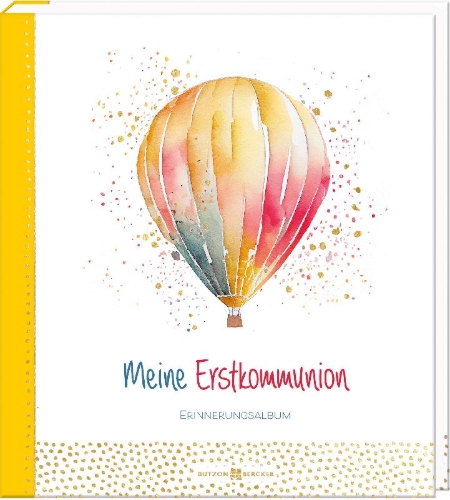 Buchcover und Innenansicht für das Buch: Meine Erstkommunion
