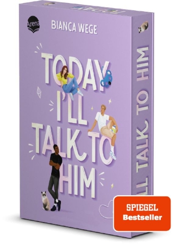 Buchcover und Innenansicht für das Buch: Today I'll Talk to Him (1)