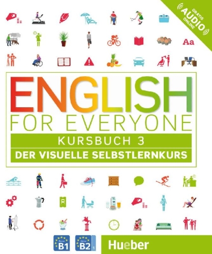 Buchcover und Innenansicht für das Buch: English for Everyone 3 - Kursbuch