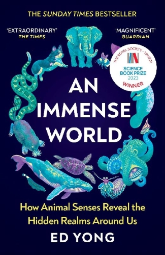 Buchcover und Innenansicht für das Buch: An Immense World