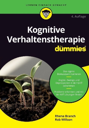 Buchcover und Innenansicht für das Buch: Kognitive Verhaltenstherapie für Dummies