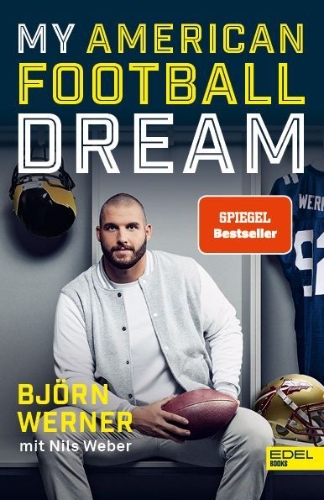 Buchcover und Innenansicht für das Buch: My American Football Dream
