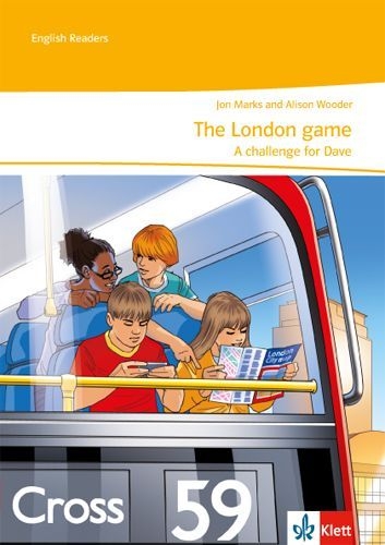 Buchcover und Innenansicht für das Buch: The London game - A challenge for Dave