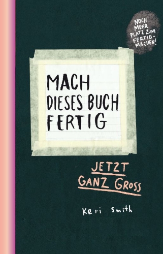 Buchcover und Innenansicht für das Buch: Wreck This Journal. Expanded Edition