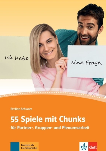 Buchcover und Innenansicht für das Buch: 55 Spiele mit Chunks