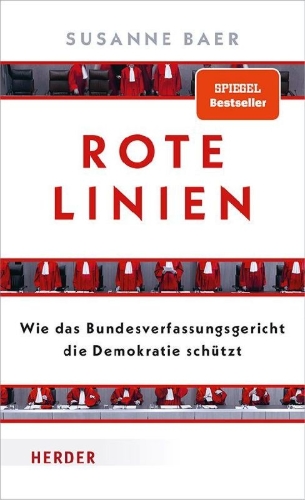 Buchcover und Innenansicht für das Buch: Rote Linien
