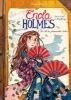 Buchcover und Innenansicht für das Buch: Enola Holmes (Comic). Band 4