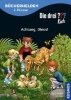 Buchcover und Innenansicht für das Buch: Die drei ??? Kids, Bücherhelden 2. Klasse, Achtung, Dinos!