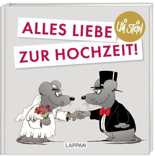Buchcover und Innenansicht für das Buch: Uli Stein für Verliebte: Alles Liebe zur Hochzeit!