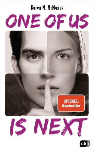 Buchcover und Innenansicht für das Buch: One Of Us Is Next