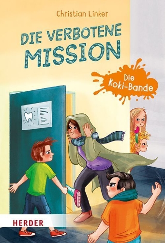 Buchcover und Innenansicht für das Buch: Die verbotene Mission. Die Koki-Bande