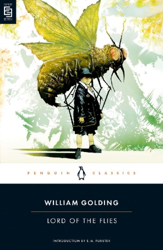 Buchcover und Innenansicht für das Buch: Herr der Fliegen