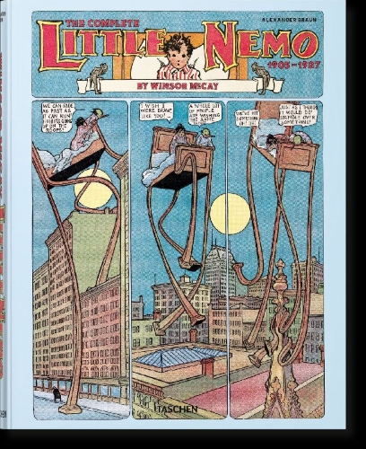 Buchcover und Innenansicht für das Buch: Winsor McCay. The Complete Little Nemo