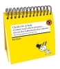 Buchcover und Innenansicht für das Buch: "Immer nach oben schauen ... das ist das Geheimnis des Lebens". Mit Snoopy gelassen durch den Tag (Tischaufsteller)