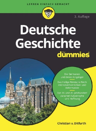 Buchcover und Innenansicht für das Buch: Deutsche Geschichte für Dummies