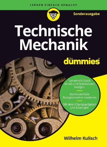 Buchcover und Innenansicht für das Buch: Technische Mechanik für Dummies