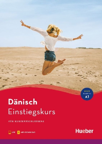 Buchcover und Innenansicht für das Buch: Einstiegskurs Dänisch