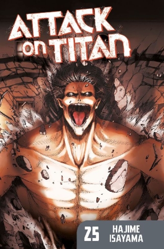 Buchcover und Innenansicht für das Buch: Attack on Titan 25
