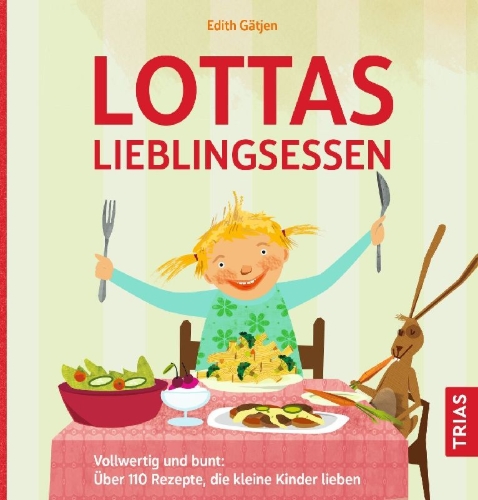 Buchcover und Innenansicht für das Buch: Lottas Lieblingsessen