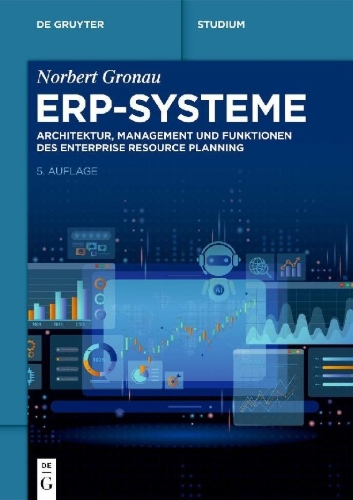 Buchcover und Innenansicht für das Buch: ERP-Systeme