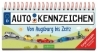 Buchcover und Innenansicht für das Buch: Autokennzeichen