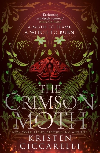 Buchcover und Innenansicht für das Buch: The Crimson Moth