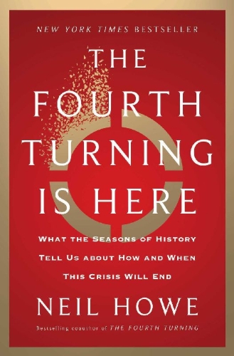 Buchcover und Innenansicht für das Buch: The Fourth Turning Is Here