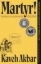 Buchcover und Innenansicht für das Buch: Martyr!