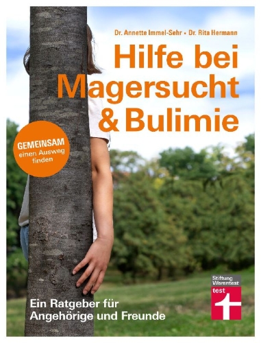 Buchcover und Innenansicht für das Buch: Hilfe bei Magersucht & Bulimie