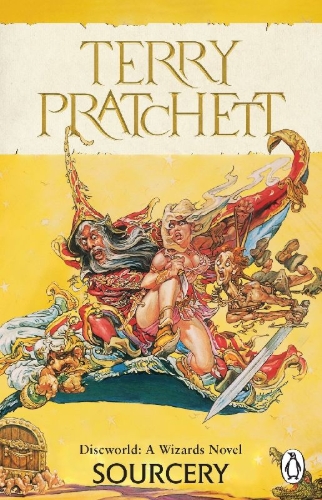 Buchcover und Innenansicht für das Buch: Sourcery