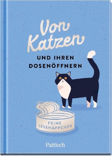 Buchcover und Innenansicht für das Buch: Von Katzen und ihren Dosenöffnern