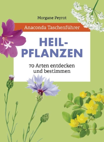 Buchcover und Innenansicht für das Buch: Le Petit guide des plantes médicinales