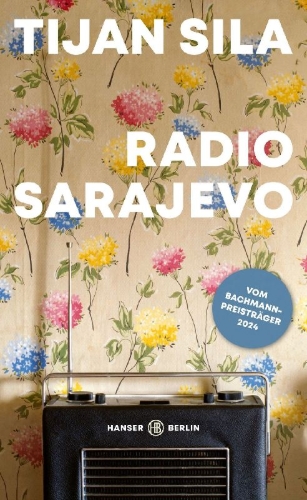 Buchcover und Innenansicht für das Buch: Radio Sarajevo