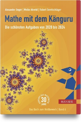 Buchcover und Innenansicht für das Buch: Mathe mit dem Känguru 6
