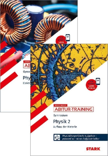 Buchcover und Innenansicht für das Buch: STARK Physik 1 und 2 Vorteilspaket - Abitur-Training