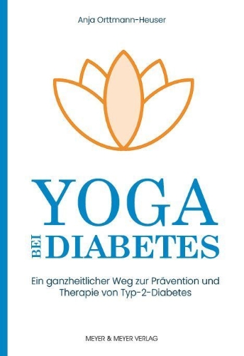 Buchcover und Innenansicht für das Buch: Yoga bei Diabetes