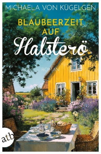 Buchcover und Innenansicht für das Buch: Sommar på Villa Hilda