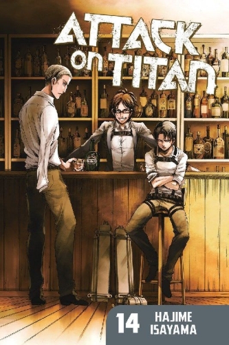 Buchcover und Innenansicht für das Buch: Attack on Titan 14