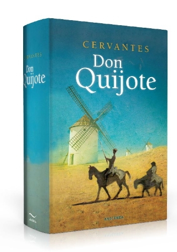 Buchcover und Innenansicht für das Buch: Don Quixote and Sancho Panza