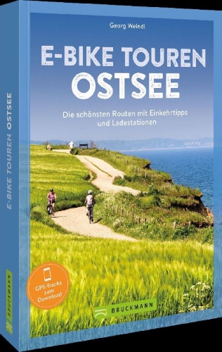 Buchcover und Innenansicht für das Buch: E-Bike Touren Ostsee