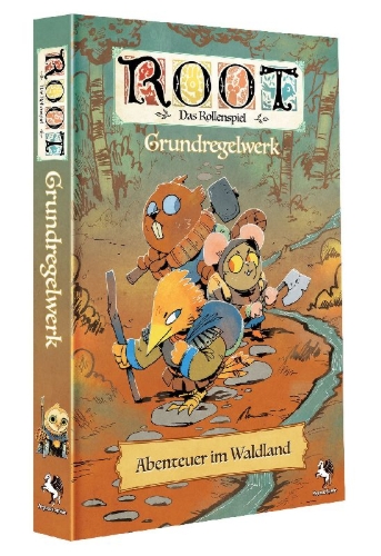 Buchcover und Innenansicht für das Buch: Root - Das Rollenspiel: Grundregelwerk