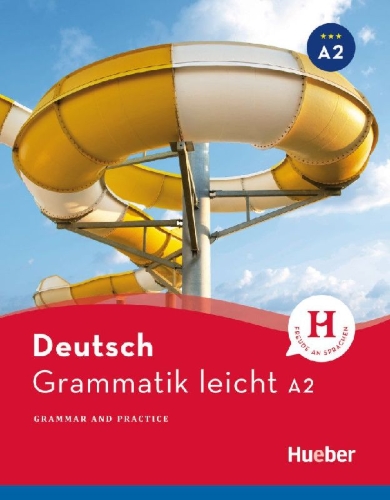 Buchcover und Innenansicht für das Buch: Grammatik leicht A2
